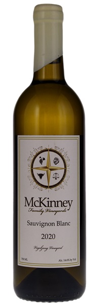 2020 McKinney Family Vineyards Vogelzang Vineyard Sauvignon Blanc, 750ml