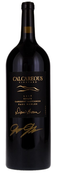 2018 Calcareous Vineyard Cabernet Sauvignon, 1.5ltr