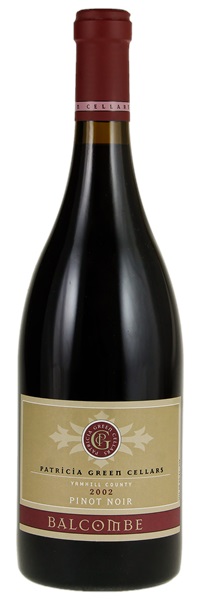 2002 Patricia Green Balcombe Pinot Noir, 750ml