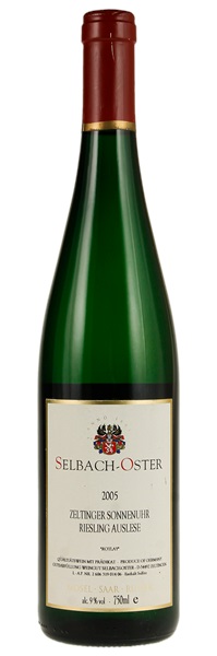 2005 Selbach-Oster Zeltinger Sonnenuhr Riesling Auslese 'Rotlay' #14