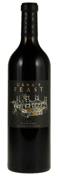 2017 Cana's Feast Winery Slide Mountain Vineyard Ele 'Rivage