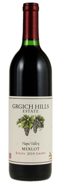 2019 Grgich Hills Estate Grown Merlot, 750ml