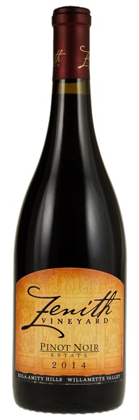 2014 Zenith Vineyards Estate Pinot Noir, 750ml