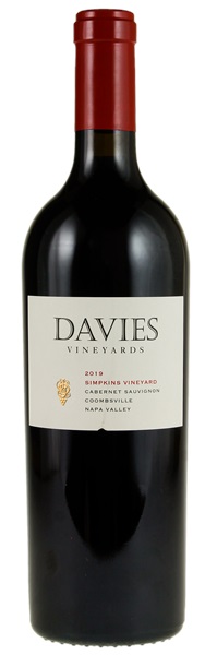 2019 Davies Vineyards Simpkins Vineyard Cabernet Sauvignon, 750ml