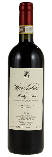 2016 Tenuta Di Gracciano Della Seta Vino Nobile Di Montepulciano, 750ml