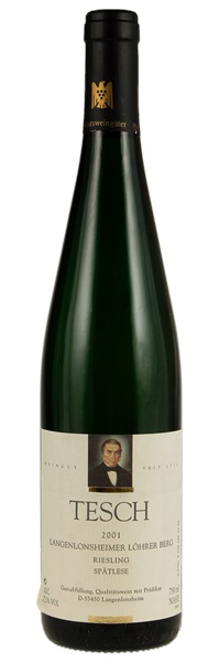 2001 Tesch Langenlonsheimer Loher Berg Riesling Spatlese #35, 750ml