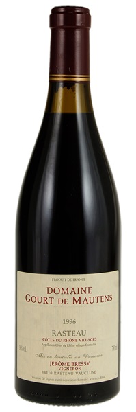 1996 Domaine Gourt de Mautens Cotes du Rhone Villages Rasteau, 750ml