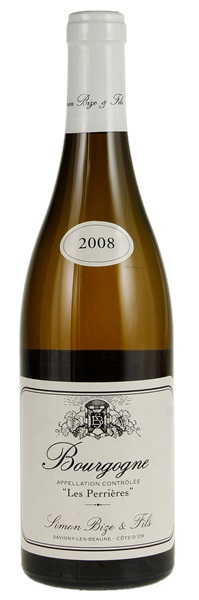 2008 Simon Bize Bourgogne Blanc Les Perrieres