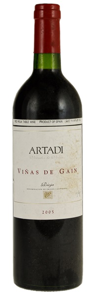 2005 Artadi Rioja Vinas de Gain