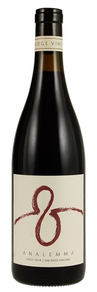 2016 Analemma Oak Ridge Vineyard Pinot Noir, 750ml