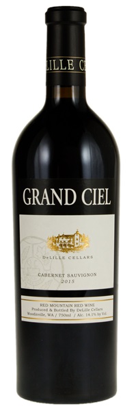 2015 Delille Cellars Grand Ciel Cabernet Sauvignon, 750ml