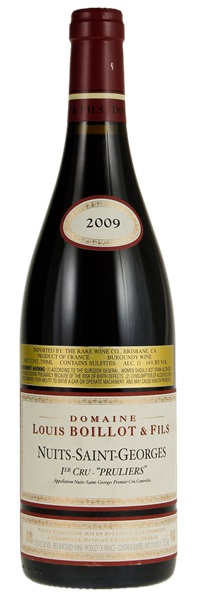 2009 Louis Boillot & Fils Nuits-Saint-Georges Pruliers, 750ml