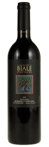 2022 Robert Biale Vineyards Morisoli Vineyard Zinfandel, 750ml