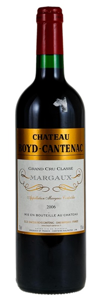 2006 Château Boyd-Cantenac, 750ml