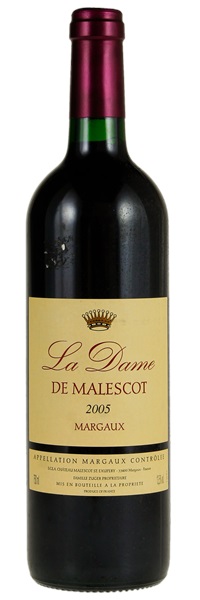 2005 Château La Dame De Malescot, 750ml