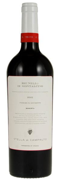 2011 Stella di Campalto Brunello di Montalcino Riserva, 750ml