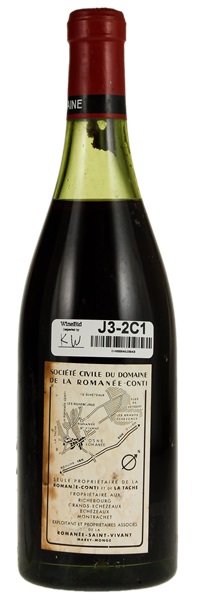 1974 Domaine de la Romanee-Conti La Tache