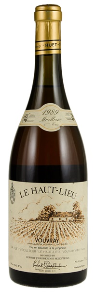 1989 Domaine Huet Vouvray Le Haut-Lieu Moelleux Premiere Trie