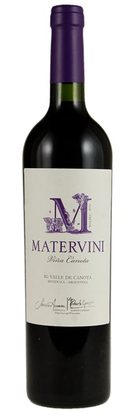 2018 Matervini Antes Andes Viña Canota Malbec