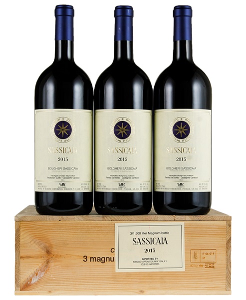 2015 Tenuta San Guido Sassicaia, 1.5ltr