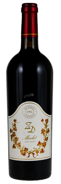 1996 ZD Merlot, 750ml