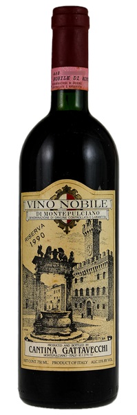 1990 Gattavecchi Vino Nobile di Montepulciano Riserva