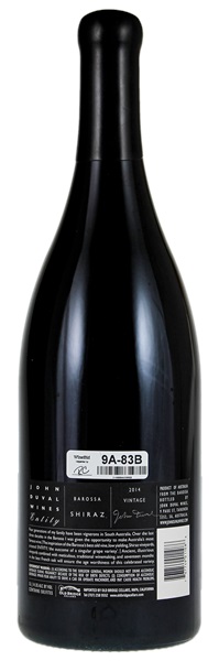 2014 John Duval Entity Shiraz, 3.0ltr