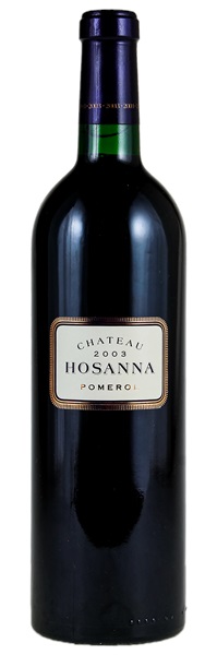 2003 Château Hosanna, 750ml