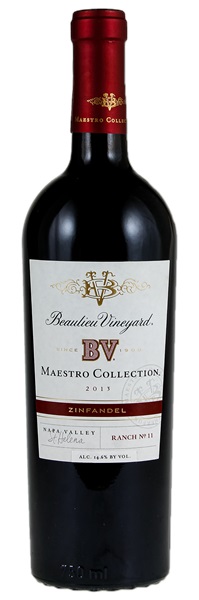 2013 Beaulieu Vineyard Maestro Collection Ranch 11 Zinfandel, 750ml