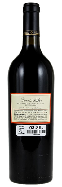 2013 David Arthur Vineyards Elevation 1147 Cabernet Sauvignon