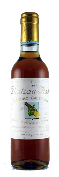 1967 Château Piada Barsac Sauternes, 375ml