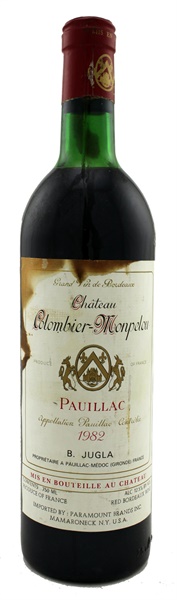 1982 Château Colombier-Monpelou, 750ml