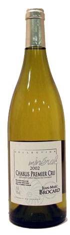 2002 Jean-Marc Brocard Chablis Premier Cru Mineral, 750ml