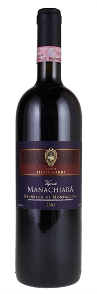2001 Silvio Nardi Brunello di Montalcino Vigneto Manachiara Brunello  (Sangiovese clone) D.O.C.G. | WineBid