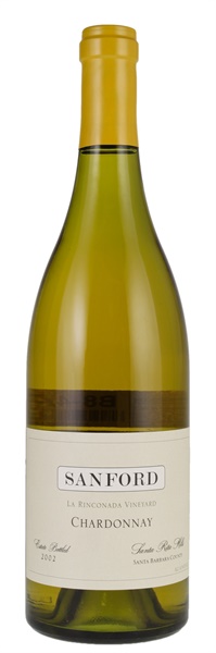 2002 Sanford La Rinconada Vineyard Chardonnay, 750ml