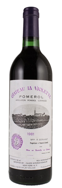 1981 Château La Violette, 750ml