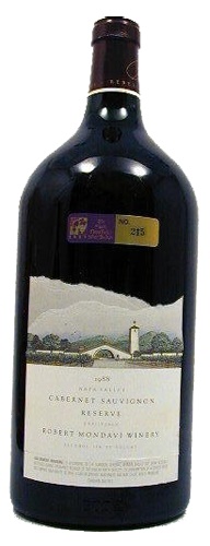 1988 Robert Mondavi Napa Valley Wine Auction To Kalon Reserve Cabernet Sauvignon, 3.0ltr