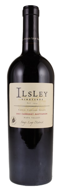 2003 Ilsley Single Vineyard Estate Cabernet Sauvignon, 750ml