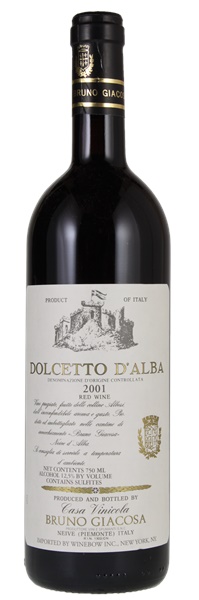 2001 Bruno Giacosa Dolcetto d'Alba, 750ml