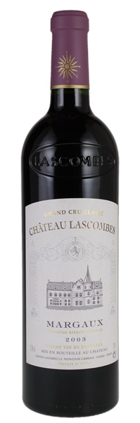 2003 Château Lascombes, 750ml