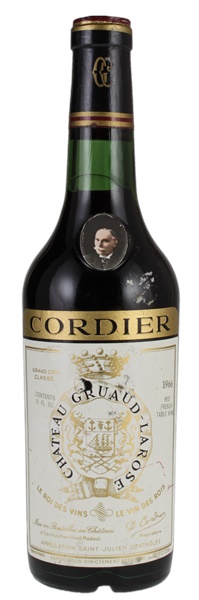 1966 Château Gruaud-Larose, 375ml