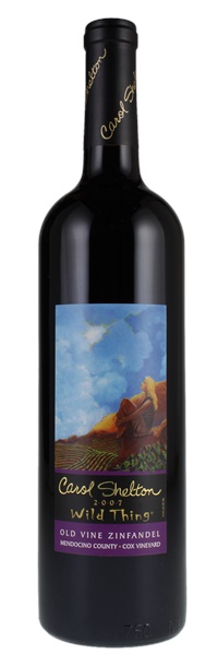 2007 Carol Shelton Wild Thing Old Vines Zinfandel, 750ml