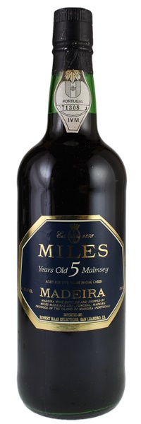 N.V. Miles Malmsey 5 Year Madeira, 750ml