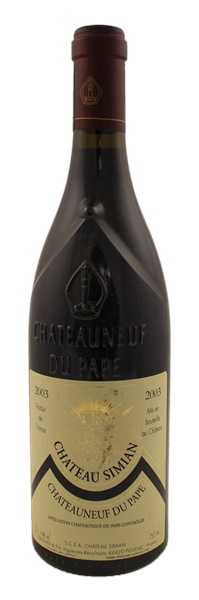 2003 Chateau Simian Châteauneuf-du-Pape, 750ml