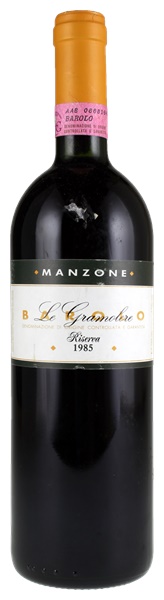 1985 Giovanni Manzone Barolo Le Gramolere Riserva, 750ml