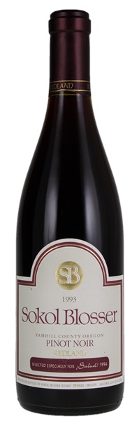 1993 Sokol Blosser Redland Pinot Noir, 750ml