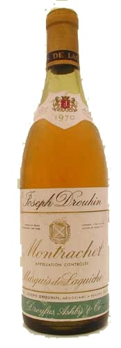 1970 Joseph Drouhin Montrachet Marquis de Laguiche, 750ml