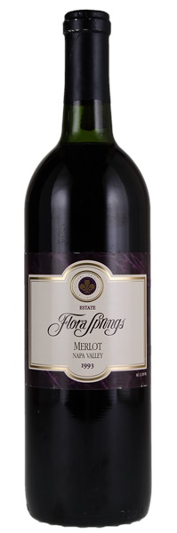 1993 Flora Springs Merlot, 750ml