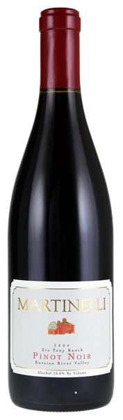 2004 Martinelli Zio Tony Ranch Pinot Noir, 750ml