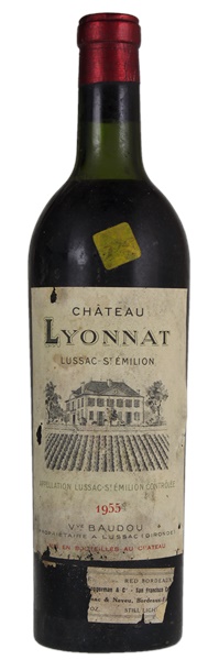 1955 Château Lyonnat, 750ml